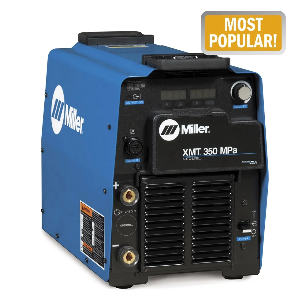 Miller® XMT® 350 CC/CV 208 - 575 V Dinse Source d’alimentation